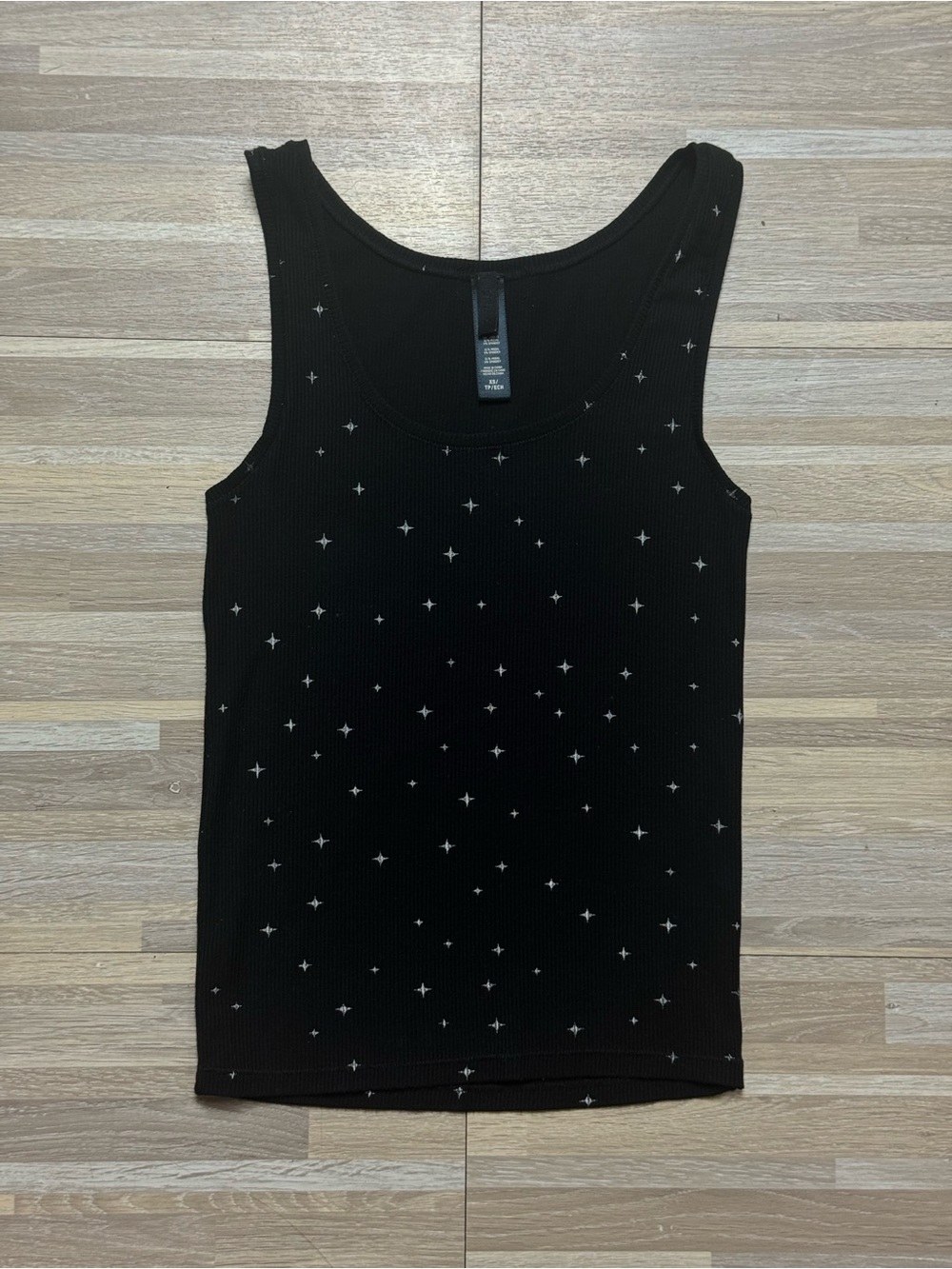 SKIMS Soft Lounge Tank Top - Onyx Sparkle Print (Limited Edition)